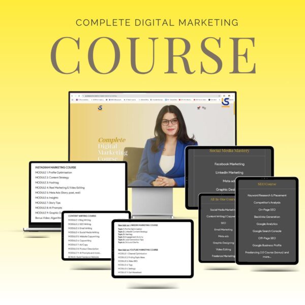 Complete Digital Marketing Course